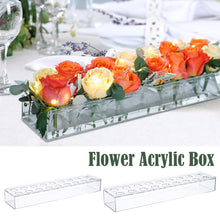 Load image into Gallery viewer, Clear Acrylic Flower Vase