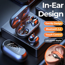 Load image into Gallery viewer, Wireless Ear Clip Bone Conduction Headphones