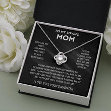 Load image into Gallery viewer, Keep Me In Your Heart - Love Knot Necklace