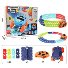 गैलरी व्यूवर में इमेज लोड करें, Changeable Track with LED Light-Up Race Car