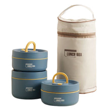 Load image into Gallery viewer, PORTABLE INSULATED LUNCH CONTAINER SET