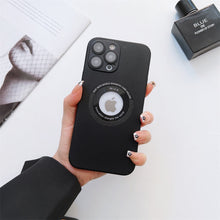 Load image into Gallery viewer, Leather Magnetic Charging Case For iPhone