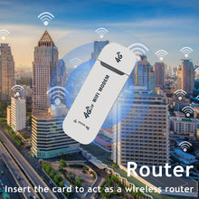 गैलरी व्यूवर में इमेज लोड करें, 4G LTE Router Wireless USB  Mobile Broadband 150Mbps Wireless Network Card Adapter