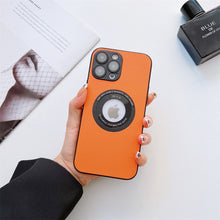 Load image into Gallery viewer, Leather Magnetic Charging Case For iPhone