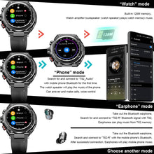 Load image into Gallery viewer, Smartwatch with Wireless Earphones