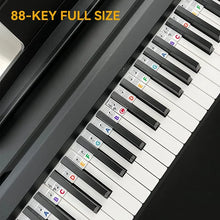 Load image into Gallery viewer, Removable Piano Keyboard Note Labels
