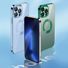 Load image into Gallery viewer, New Version 2.0 Transparent Electroplated iPhone Case With Camera Protector