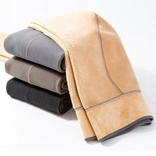 Load image into Gallery viewer, Flawless Legs Fake Translucent Warm Plush Lined Elastic Tights