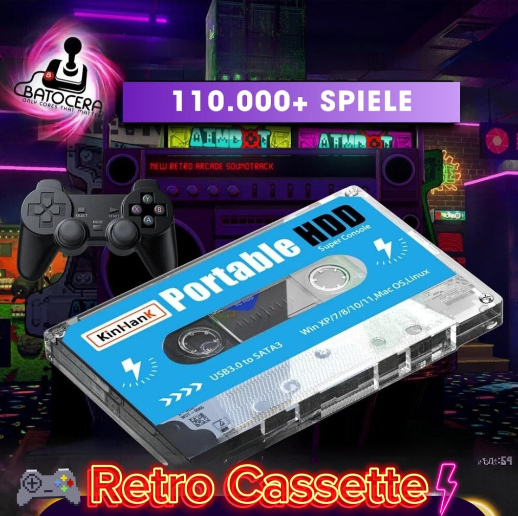 Retro Cassette Console