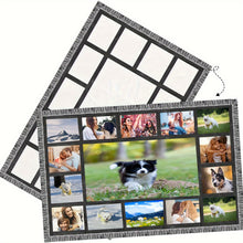 Load image into Gallery viewer, Personalized Sublimation Throw Blanket - Perfect Gift for Christmas, Halloween, Thanksgiving
