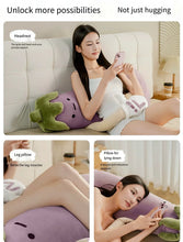 Load image into Gallery viewer, Smart Hugging Pillow – Bluetooth Sleep Aid, Heating Pad, Recording Plush, Full-Body Support Cushion for Relax &amp; Pain Relief
