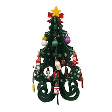 Load image into Gallery viewer, Christmas Tree Children&#39;s Handmade DIY Stereo Wooden Christmas Tree Scene Layout Christmas Decorations Ornaments Hot 2024
