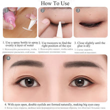 गैलरी व्यूवर में इमेज लोड करें, GLUE-FREE INVISIBLE DOUBLE EYELID STICKER
