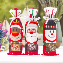 गैलरी व्यूवर में इमेज लोड करें, Christmas Decorations for Home Santa Claus Wine Bottle Cover Snowman
