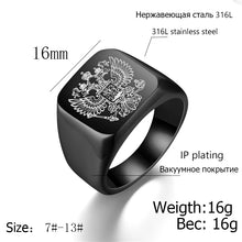 Load image into Gallery viewer, Personalized Customized Engrave Name Photo Ring Stainless Steel Mens Signet Rings Family Photo Male Engagement Wedding Rings
