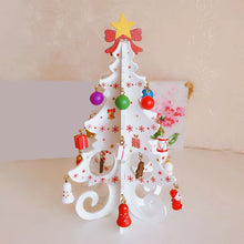 Load image into Gallery viewer, Christmas Tree Children&#39;s Handmade DIY Stereo Wooden Christmas Tree Scene Layout Christmas Decorations Ornaments Hot 2024
