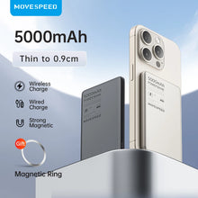 Load image into Gallery viewer, Magnetic Power Bank  Portable Mini Size Wireless Powerbank Battery Charger
