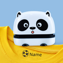 Load image into Gallery viewer, owl panda custom-made Baby Name Stamp DIY for children Name Seal student clothes chapter Not Easy To Fade Security Name Stamptoy
