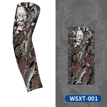 Load image into Gallery viewer, New Cooling Arm Warmer Unisex Quick Dry UV Protection Outdoor Cycling Arm Sleeves Fashion Tattoo Printed Sun-protective Sleeve
