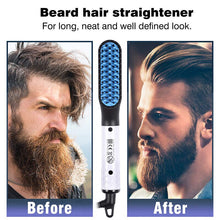 Load image into Gallery viewer, Beard Straightener Comb for Men
