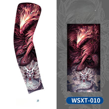 Load image into Gallery viewer, New Cooling Arm Warmer Unisex Quick Dry UV Protection Outdoor Cycling Arm Sleeves Fashion Tattoo Printed Sun-protective Sleeve
