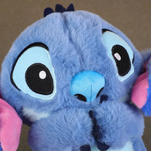 Load image into Gallery viewer, Kawaii Stitch Plush Doll Baby Sleeping Companion Sound Soothing Musical  Kawaii With Air Bag and Light Doll Breathing Toys Gifts
