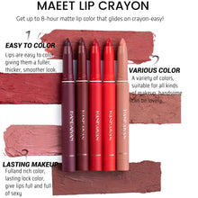 Load image into Gallery viewer, Rotating Sharpenable Matte Lipstick Pencils
