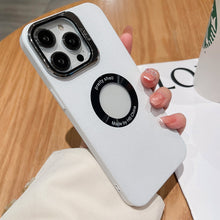 Load image into Gallery viewer, The new iPhone case with the leaky logo holder
