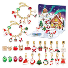 Load image into Gallery viewer, DIY 24 Days Christmas Countdown Calendar Bracelets Set
