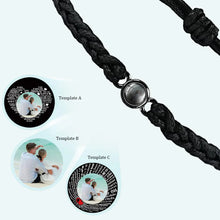 Load image into Gallery viewer, Custom Photo Bracelet with Photo Projection Hand Woven Personalized Photo Projection Bracelet Memory Bracelet Photo Wholesale
