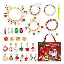 Load image into Gallery viewer, DIY 24 Days Christmas Countdown Calendar Bracelets Set
