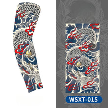 Load image into Gallery viewer, New Cooling Arm Warmer Unisex Quick Dry UV Protection Outdoor Cycling Arm Sleeves Fashion Tattoo Printed Sun-protective Sleeve
