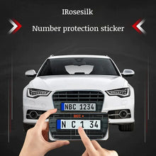 गैलरी व्यूवर में इमेज लोड करें, License Plate Protective Stickers Reflective Waterproof Stickers
