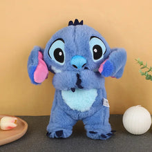 Load image into Gallery viewer, Kawaii Stitch Plush Doll Baby Sleeping Companion Sound Soothing Musical  Kawaii With Air Bag and Light Doll Breathing Toys Gifts
