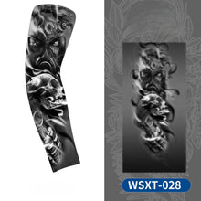 Load image into Gallery viewer, New Cooling Arm Warmer Unisex Quick Dry UV Protection Outdoor Cycling Arm Sleeves Fashion Tattoo Printed Sun-protective Sleeve
