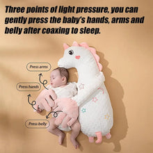 Load image into Gallery viewer, Baby Soothing Palm Automatic Palm Patting Stuffed Animal Sleep Soothers Adjustable Speed Remote Control Sleeping Buddy for Baby
