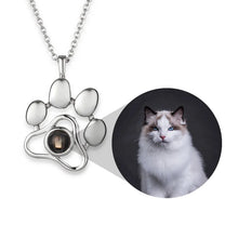 Load image into Gallery viewer, Customized Pet Photo Projection Necklace Dog Cat
