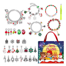 Load image into Gallery viewer, DIY 24 Days Christmas Countdown Calendar Bracelets Set
