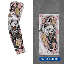 Load image into Gallery viewer, New Cooling Arm Warmer Unisex Quick Dry UV Protection Outdoor Cycling Arm Sleeves Fashion Tattoo Printed Sun-protective Sleeve
