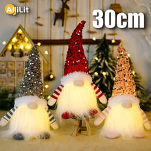 गैलरी व्यूवर में इमेज लोड करें, Christmas Baby Elf Gnome Led Light New Year 2024 Children&#39;s Gifts
