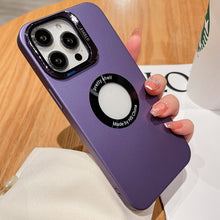 Load image into Gallery viewer, The new iPhone case with the leaky logo holder
