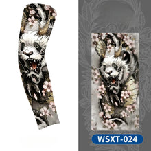 Load image into Gallery viewer, New Cooling Arm Warmer Unisex Quick Dry UV Protection Outdoor Cycling Arm Sleeves Fashion Tattoo Printed Sun-protective Sleeve
