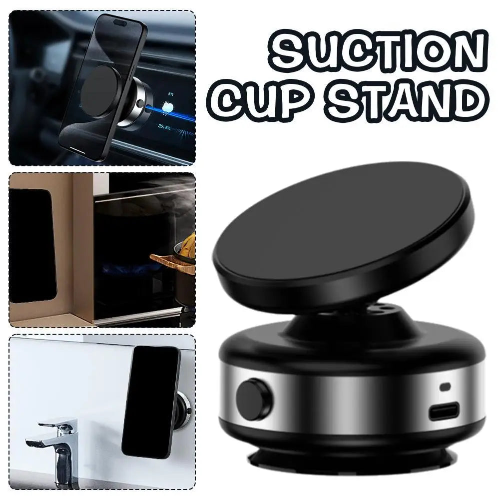 Rotation Sucker Magnetic Phone Holder