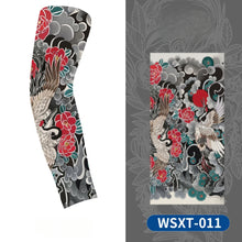 Load image into Gallery viewer, New Cooling Arm Warmer Unisex Quick Dry UV Protection Outdoor Cycling Arm Sleeves Fashion Tattoo Printed Sun-protective Sleeve
