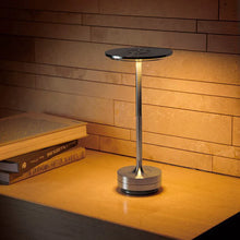 Load image into Gallery viewer, Metallic Cordless Table Lamp - Dimmable &amp; Rechargeable Waterproof Desk Light
