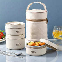 Load image into Gallery viewer, PORTABLE INSULATED LUNCH CONTAINER SET
