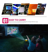 Load image into Gallery viewer, LED Home HD Mini Portable Micro Projector Projector
