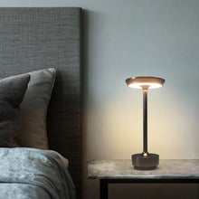 Load image into Gallery viewer, Metallic Cordless Table Lamp - Dimmable &amp; Rechargeable Waterproof Desk Light
