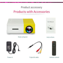 Load image into Gallery viewer, LED Home HD Mini Portable Micro Projector Projector
