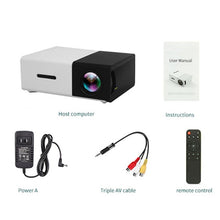 Load image into Gallery viewer, LED Home HD Mini Portable Micro Projector Projector
